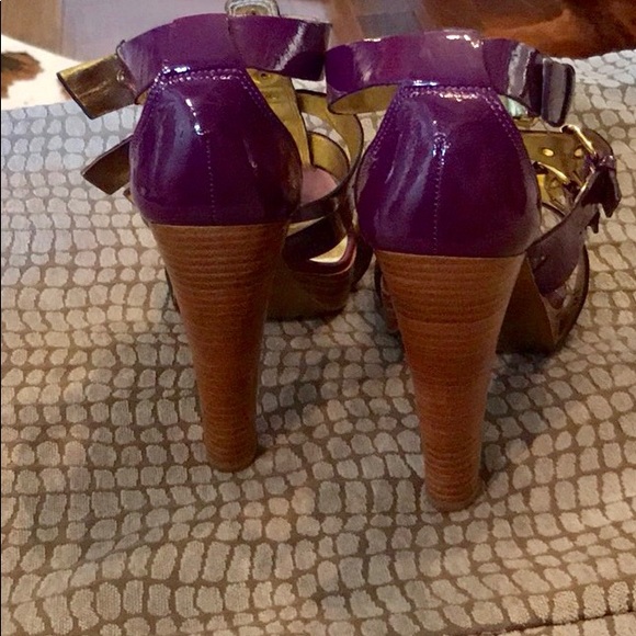 Charles David Patent Leather Gladiator Sandal - Picture 3 of 7